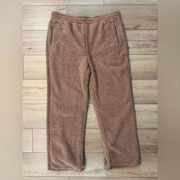 NWT Skims Teddy Track Pants Womens in Tigers Eye winter xl extra large - Picture 2 of 7